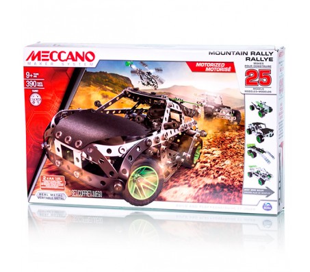 Конструктор Меккано набор Раллийная машинаКонструкторы Meccano